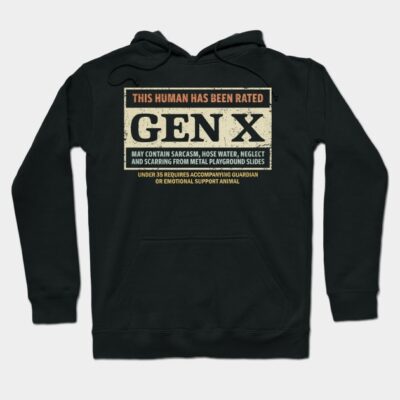 Rated Gen X Hoodie by kg07_shirts