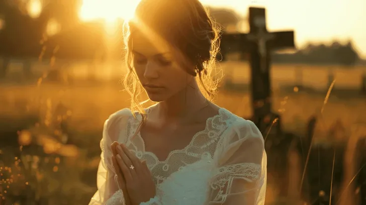 Elegant lace white dress with floral embroidery, perfect for formal occasions, featuring sheer long sleeves.