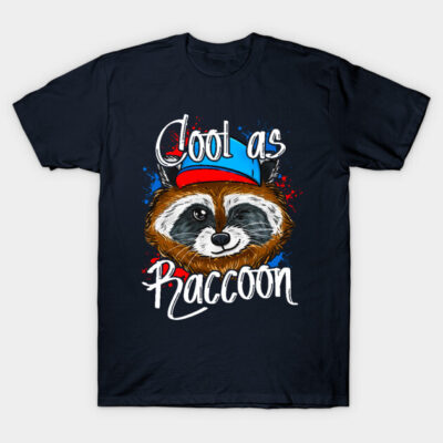 Cool as raccoon T-Shirt by benga