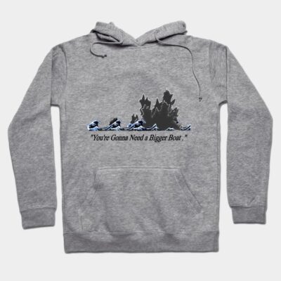"You're Gonna Need A Bigger Boat"  Jaws - Godzilla meme Hoodie by geodesyn