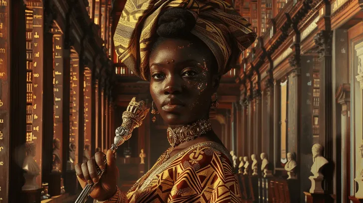 Wisdom and Cultural Heritage in Black Queen Quotes.png