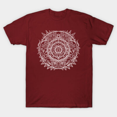 Weird Mandala 1 T-Shirt by Manfish Inc.