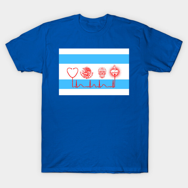 chicano nurse T-Shirt 1 chicano nurse T-Shirt by The Losers Club