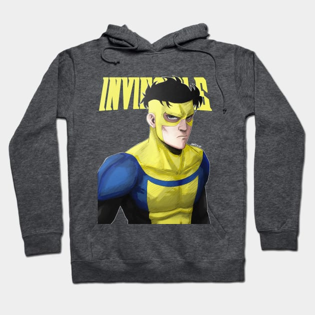 Gray hoodie featuring vibrant superhero graphic design, ideal for casual wear. Comfortable cotton blend material.