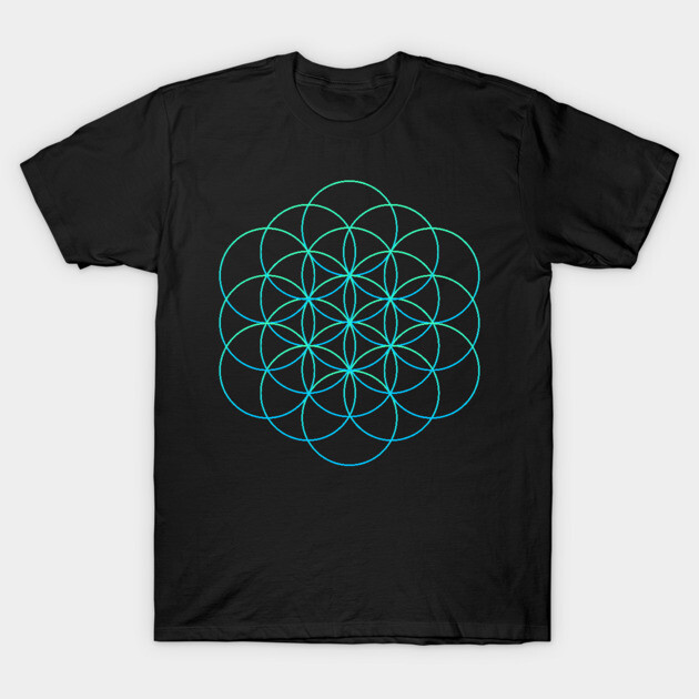 Psychedelic Sacred Geometry T-Shirt 1 Psychedelic Sacred Geometry T-Shirt by MeatMan