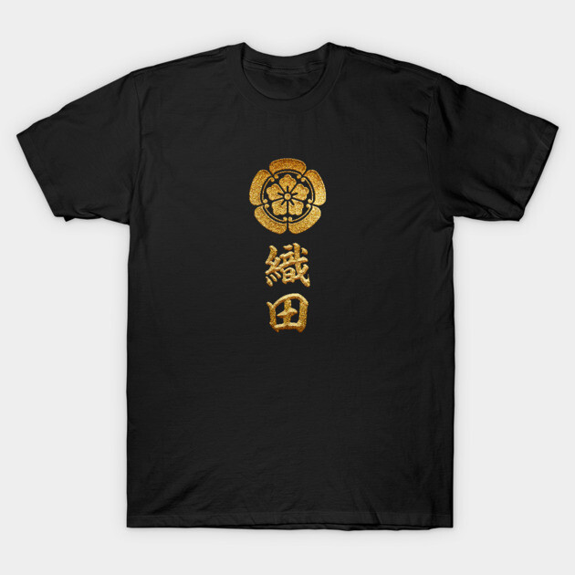 Oda Kamon with Oda Kanji T-Shirt 1 Oda Kamon with Oda Kanji T-Shirt by Takeda_Art