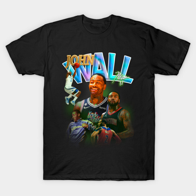"Black graphic t-shirt featuring colorful basketball-themed design, ideal for casual wear and sports enthusiasts."