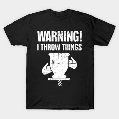 Funny Pottery Wheel Design T-Shirt by MeatMan