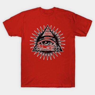 Illuminati All Seeing Eye T-Shirt by Nerditees