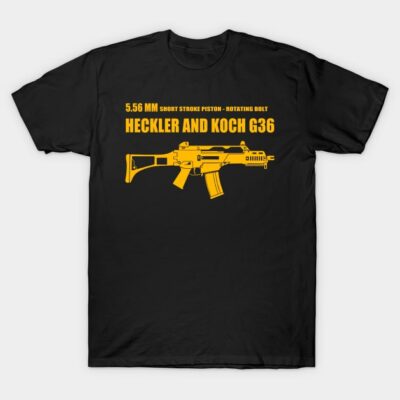 Heckler and koch g36 T-Shirt by Niken12