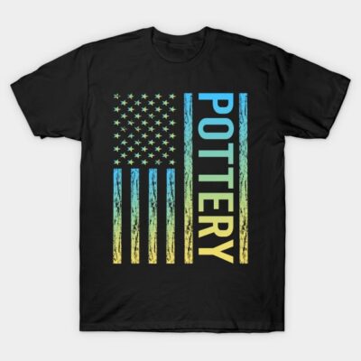 Gradient Flag 02 Pottery Potter T-Shirt by Good Day
