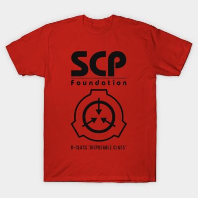 SCP D-Class - black T-Shirt by HtCRU