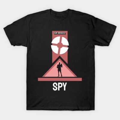 Spy Team Fortress 2 T-Shirt by mrcatguys