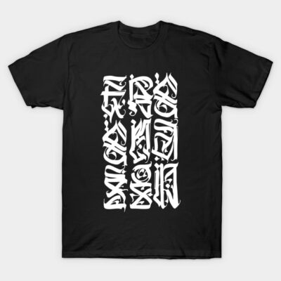 Freemason Calligraffiti T-Shirt by wemerge