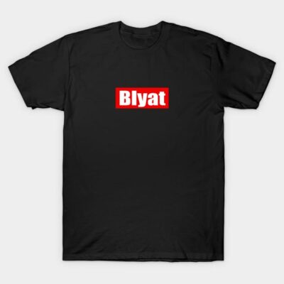 Blyat Red Box Tee v2 T-Shirt by muupandy