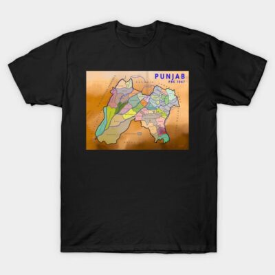Punjab Pre Partition T-Shirt by sukhpalgrewal