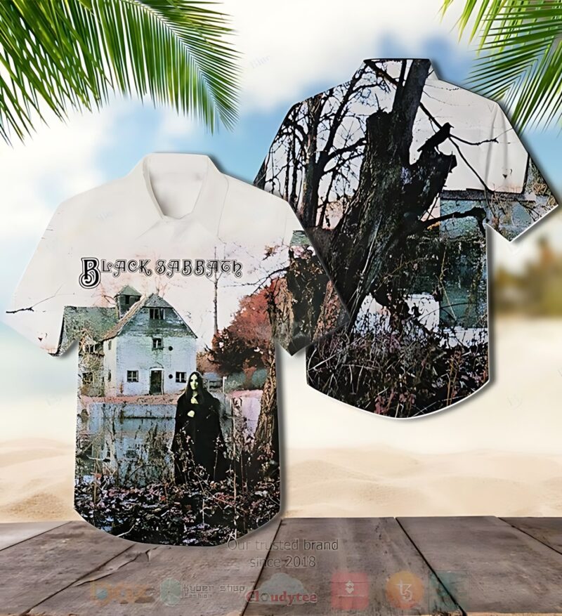 Black Sabbath Gothic Grove Hawaiian Shirt