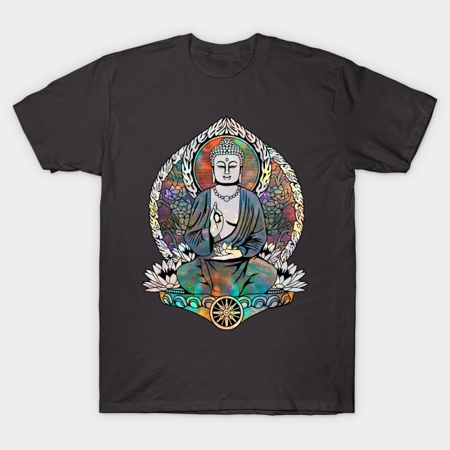 Cosmic Gautama Buddha T-Shirt by GAz