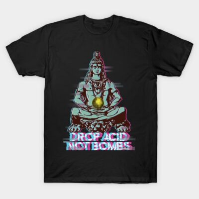 Buddha Tshirt Acid Techno T-Shirt by avshirtnation