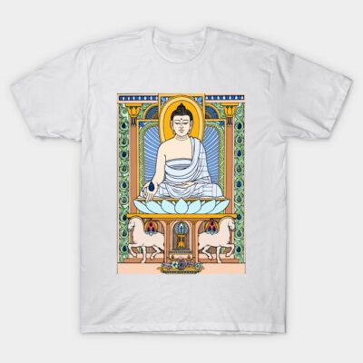 Buddha 02 T-Shirt by pandascool