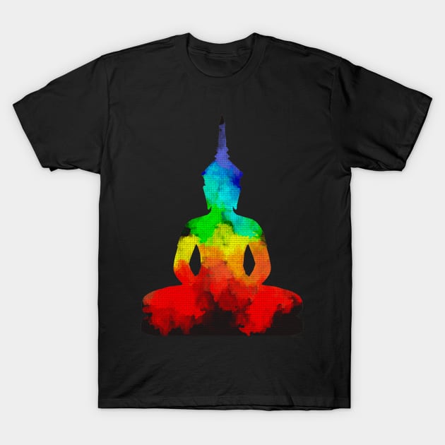 Buddha Yoga T-Shirt by Rablo