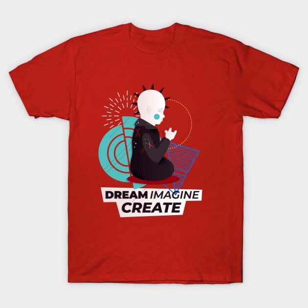 Punk Buddha T-Shirt by madeinchorley