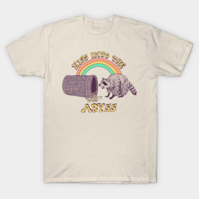 Hiss Into The Abyss T-Shirt by Hillary White Rabbit
