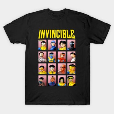 Invincible Comic Book Bootleg Fan Cartoon T-Shirt by Nolan Oberbrunner