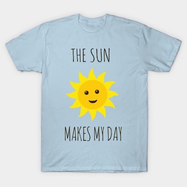 The sun makes my day T-Shirt by Rob Price
