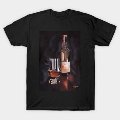 The Single Malt Scotch - Oil Painting T-Shirt by lucafon18
