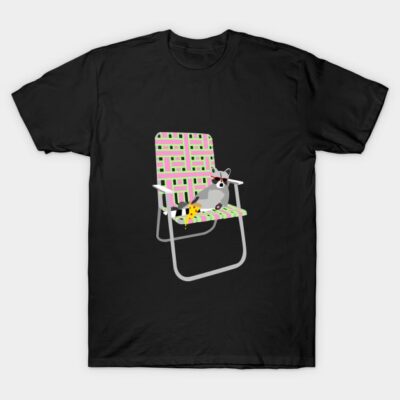 Lazy Raccoon T-Shirt by MDSmith29