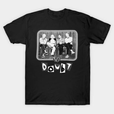 No doubt /// Vintage black and White T-Shirt by OB BROTHERS