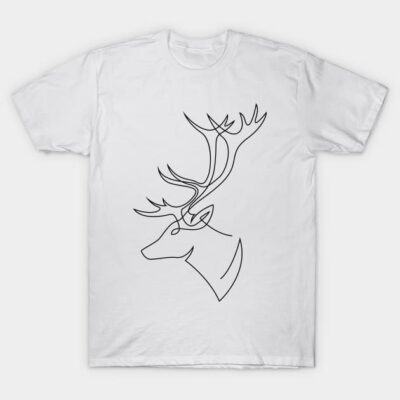 stag T-Shirt by addillum