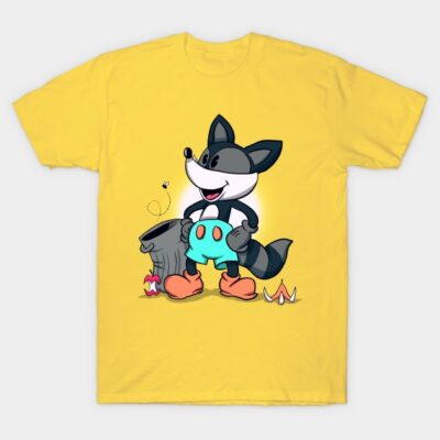 Ricky Raccoon T-Shirt by LVBart