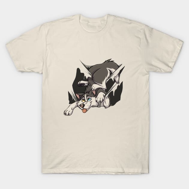 Husky T-Shirt by mithmeoi