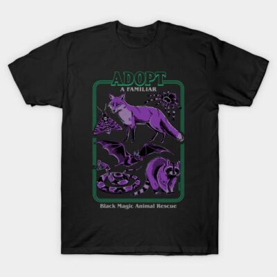 Adopt A Familiar Part 2 T-Shirt by Steven Rhodes