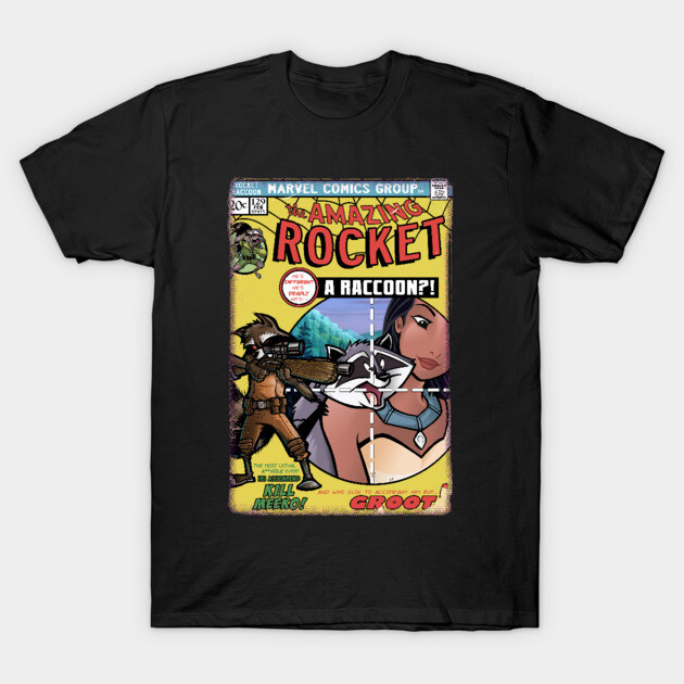 Amazing Rocket T-Shirt by mikegoesgeek