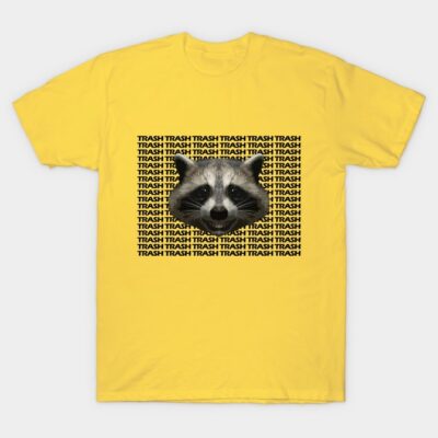 Raccoon Trash T-Shirt by giovanniiiii