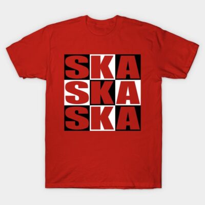 Ska, Ska, Ska! T-Shirt by Skatee