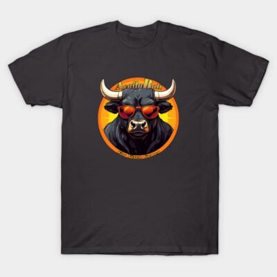 Red Shades AvailaBull For Vixen Games T-Shirt by Vixen Games