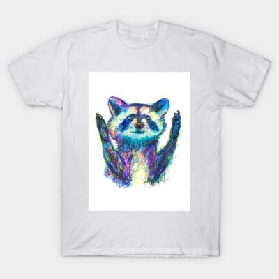 Andy Raccoon T-Shirt by BigDanMagee