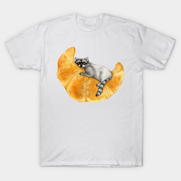 Breakfast as Bed T-Shirt by PerrinLeFeuvre
