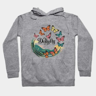 Dollyfly- Dollywood, Tennessee Hoodie by globalcitytees@gmail.com