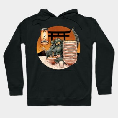 ramenzilla Hoodie by polkadothero