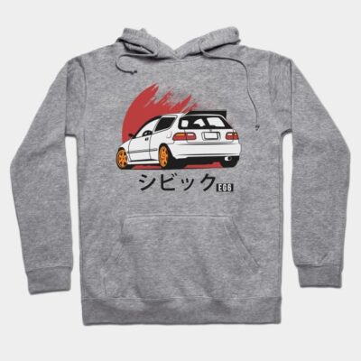 EG6 Hoodie by AutomotiveArt