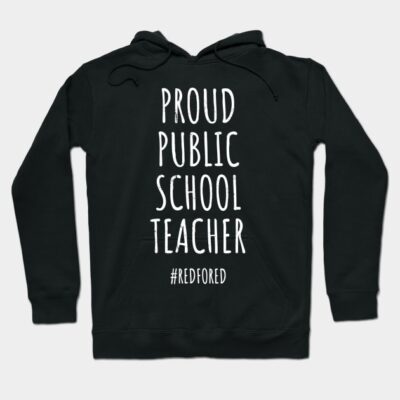 Vintage Proud Public School Teacher Red For Ed Tshirt Hoodie by Kamarn Latin