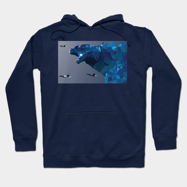 King Godzilla Hoodie by ngoclucbkhn