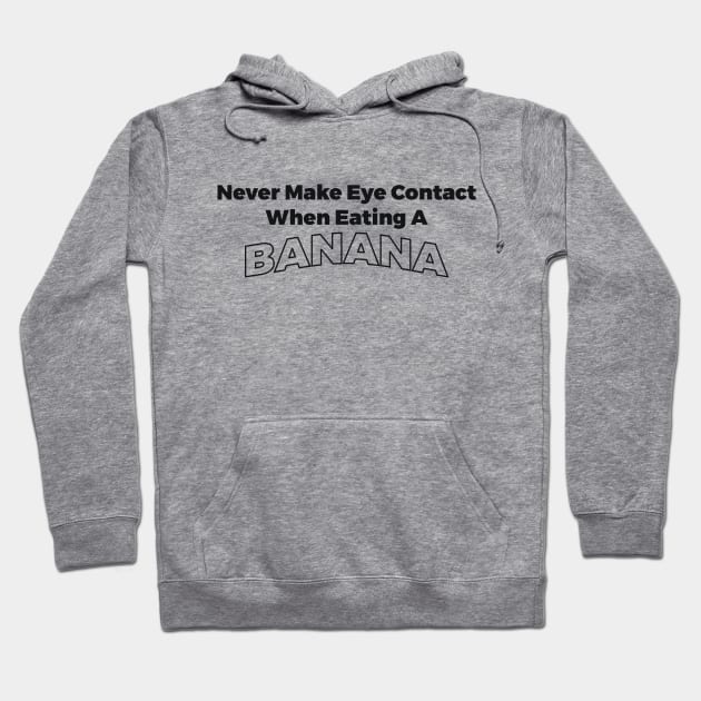 Gray hoodie with humorous text print, featuring a front pocket and adjustable drawstring hood, casual style.