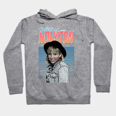 Gray retro-style hoodie with colorful graphic print, cotton material, casual wear for everyday comfort.