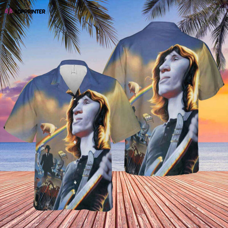 Colorful graphic short-sleeve shirt featuring artistic design, ideal for casual wear, made from lightweight fabric.